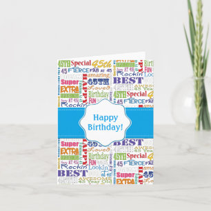 Tarjeta Regalos Únicos Y Especiales De La Fiesta De Cumple