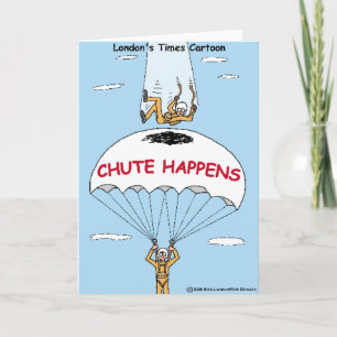 Tarjeta Regalos y Coleccionables Divertidos Chute Happens