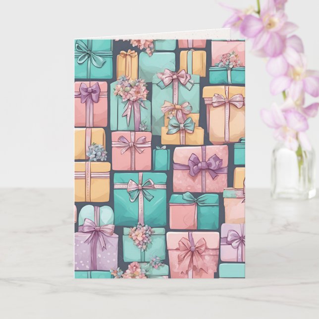 Tarjeta Regalos y Más Regalos (Orquídea)