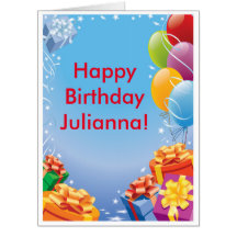 Regalos y presentaciones de cumpleaños felices