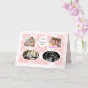 Tarjeta Regencia vintage eterna para foto Día de la Madre 