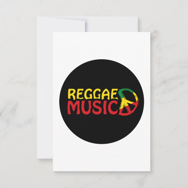 Tarjeta Reggae Music - model2b-circle-black (Anverso)