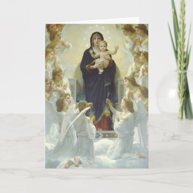 Tarjeta Regina Angelorum (Anverso)