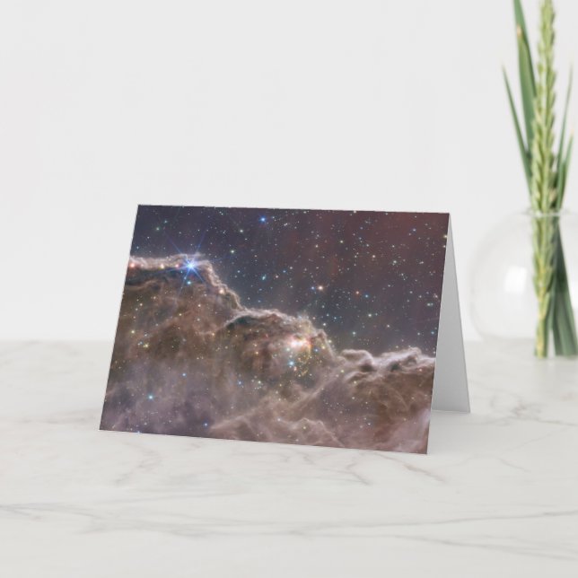 Tarjeta Región De Starforme Ngc 3324 En La Nebulosa De Car (Anverso)