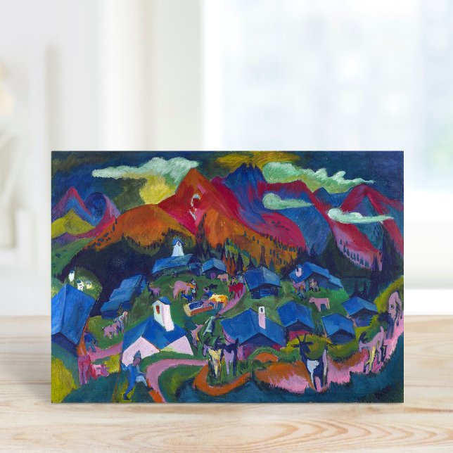 Tarjeta Regreso de los animales | Ernst Ludwig Kirchner (Subido por el creador)