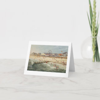 Tarjeta "Rehoboth de la playa vieja" de Paul