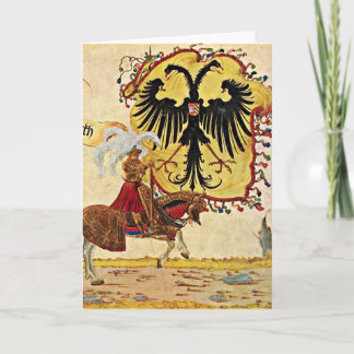 Tarjeta Reichsbanner Y Espada De Albrecht Altdorfer