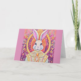 Tarjeta Reina Conejo de Pascua