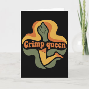 Tarjeta Reina Crimp Escalada Bouldering Escalador De Rocas