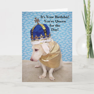 Tarjeta Reina de cumpleaños