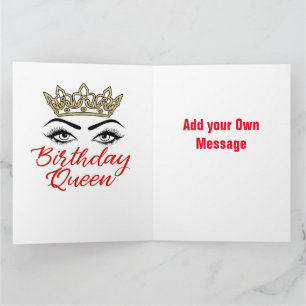 Tarjeta Reina de Cumpleaños