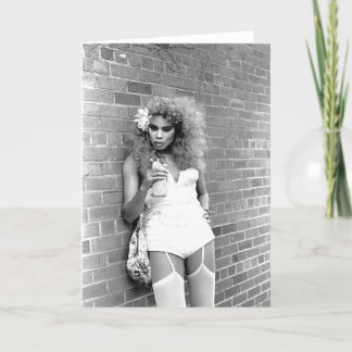 Tarjeta Reina de fricción NYC. 1989