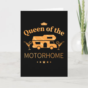 Tarjeta Reina de la Autocaravana - Regalo para Esposa