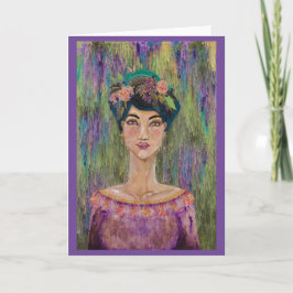 Tarjeta Reina de la emperatriz contra la nobleza asiática