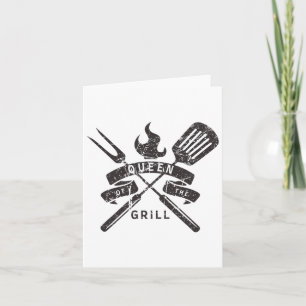 Tarjeta Reina De La Parrillada - Cita Maestro De Parrillad