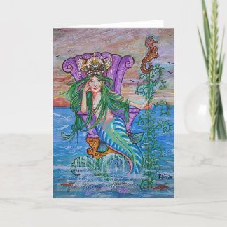 Tarjeta Reina de las sirenas