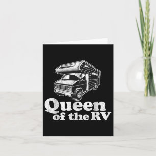 Tarjeta Reina De Rv Cómplice Camionera Retro