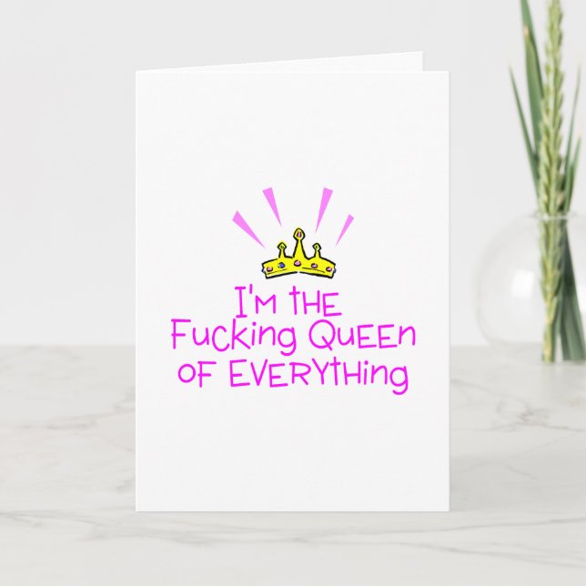 Tarjeta Reina de todo (Anverso)