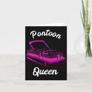 Tarjeta Reina del Pontón Capitán del Pontón Fiesta de Pont
