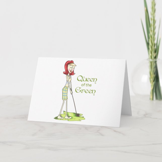 Tarjeta Reina del Verde (Anverso)