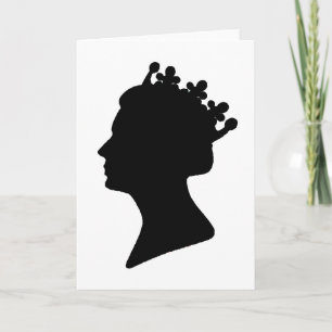 Tarjeta Reina Elizabeth II