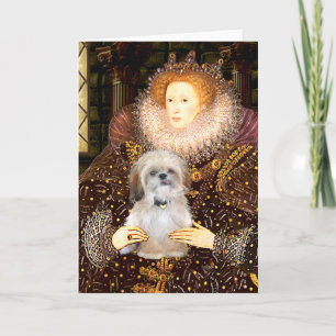 Tarjeta Reina - Shih Tzu (P)