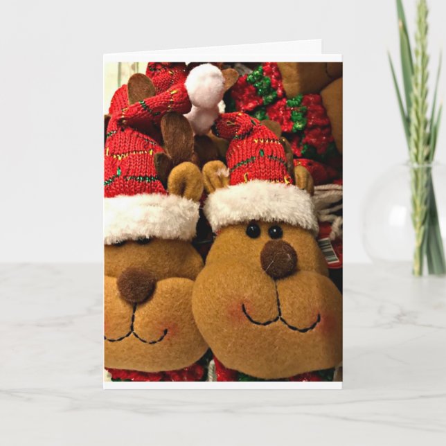 TARJETA **REINDEPENDER DE LOS NAVIDADES FERIANOS** (Anverso)