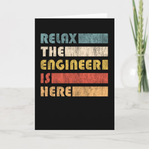 Tarjeta Relax The Engineer For Engineers