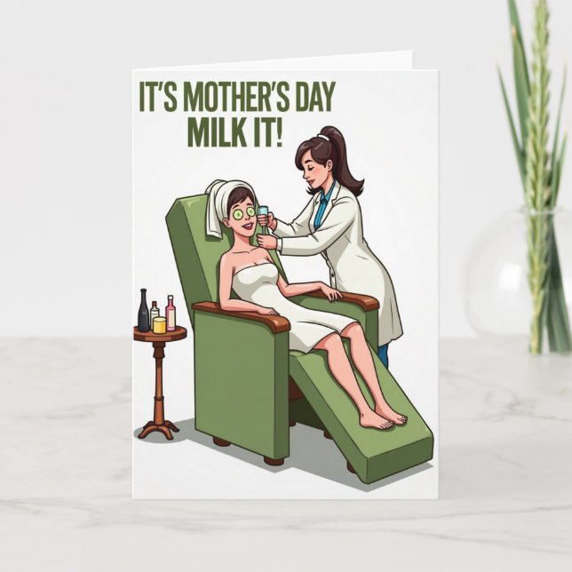 Tarjeta Relaxing Mothers Day Spa Card (Anverso)