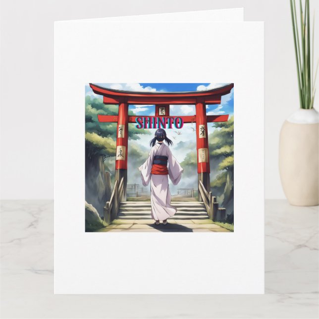 Tarjeta Religión Shinto japonesa (Anverso)