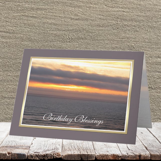 Tarjeta religiosa de cumpleaños - Bendición religi (Subido por el creador)