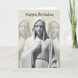 Tarjeta religiosa de cumpleaños para una monja