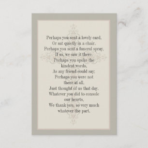 Tarjeta religiosa de la pérdida de la filigrana