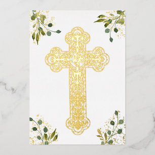 tarjeta religiosa Santa Cruz