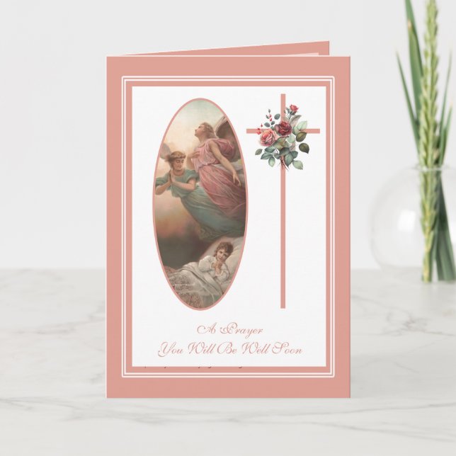 Tarjeta Religiosidad Infantil Mejorará Las Oraciones Pront (Anverso)