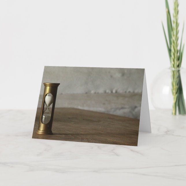 Tarjeta Reloj de arena (Anverso)