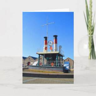 Tarjeta Reloj de vapor en St Helier, Jersey