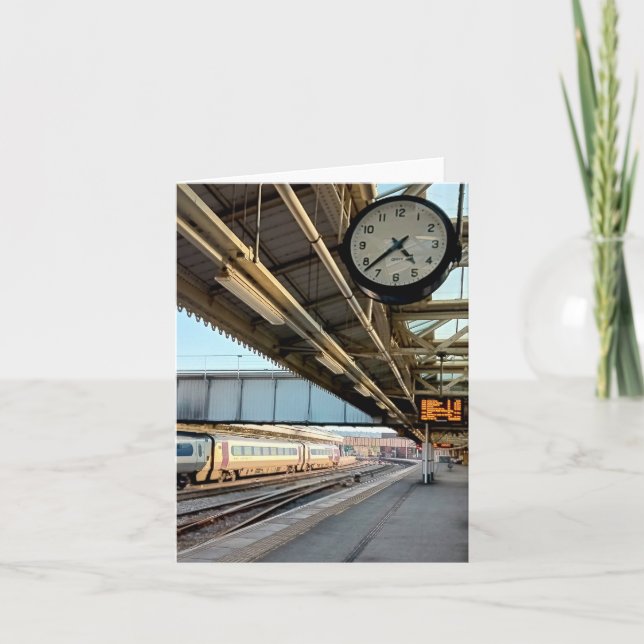 Tarjeta Reloj en la estación (Anverso)