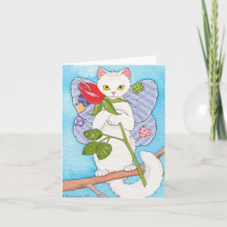 Tarjeta Remiendo Catterfly Notecard