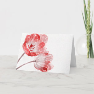 Tarjeta Remolinos del tulipán