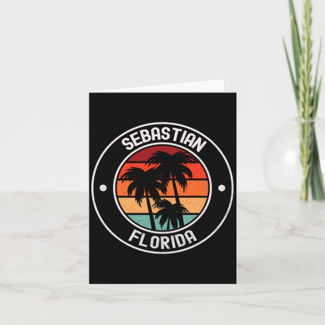 Tarjeta Rendimiento de Sebastian Florida (Anverso)