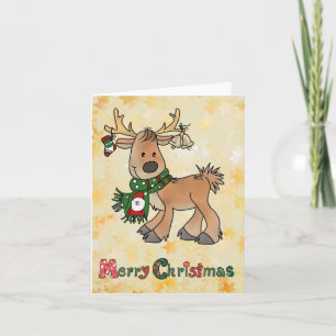 Tarjeta Reno a las navidades