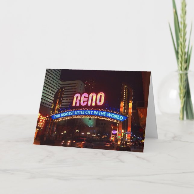 Tarjeta Reno Arch Rótulo #1 (Anverso)