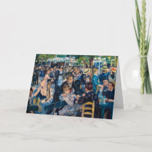 Tarjeta Renoir - Baile en Le Moulin de la Galette