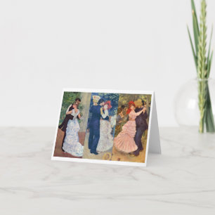 Tarjeta Renoir - danza en la ciudad, el país, y el