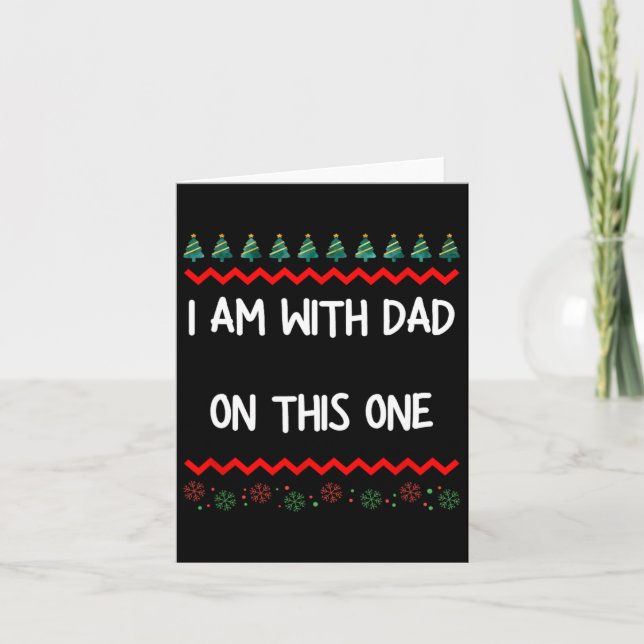 Tarjeta Renolve Navidades Uni-adultos (Anverso)
