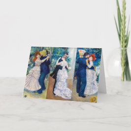 Tarjeta Renovación - Serie de baile: Bougival, ciudad y ca