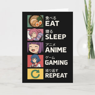 Tarjeta Repetir el juego de animaciones de sueño