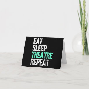 Tarjeta Repetir el teatro de sueño