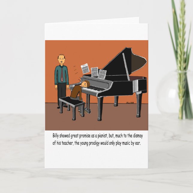 Tarjeta Reproduciendo música por oído (Anverso)